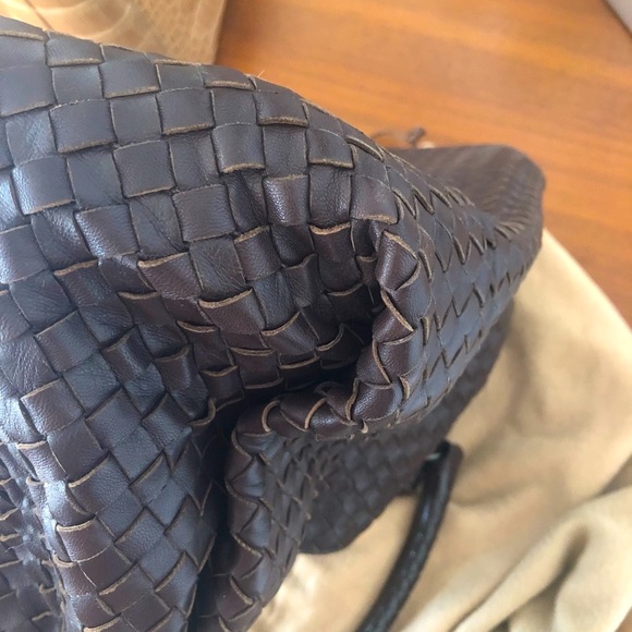 Bottega Veneta Intrecciato Woven Leather Satchel - Picture 14 of 15